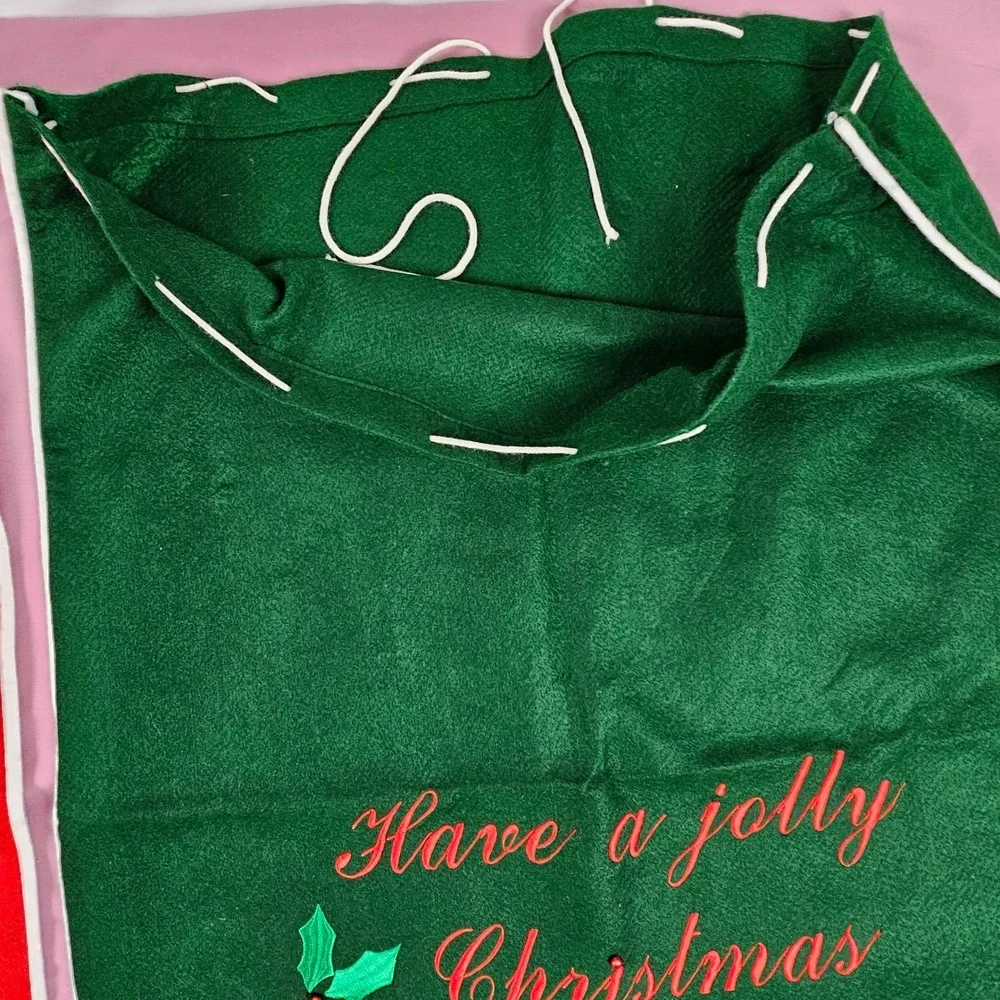 Big Santa Bag invite holiday